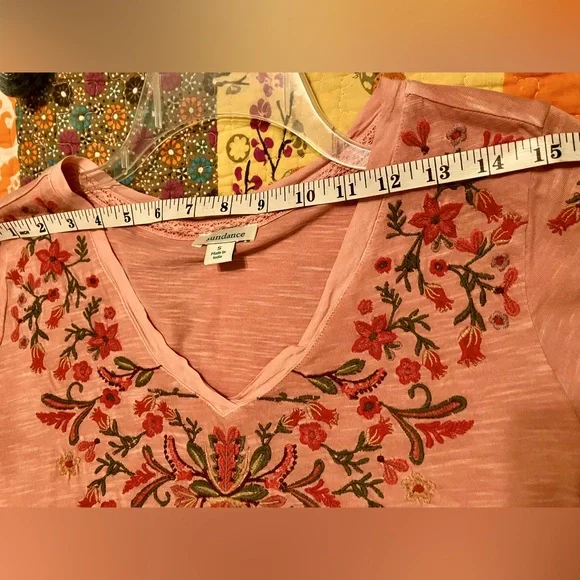 Sundance embroidered tee, S - Picture 12 of 16